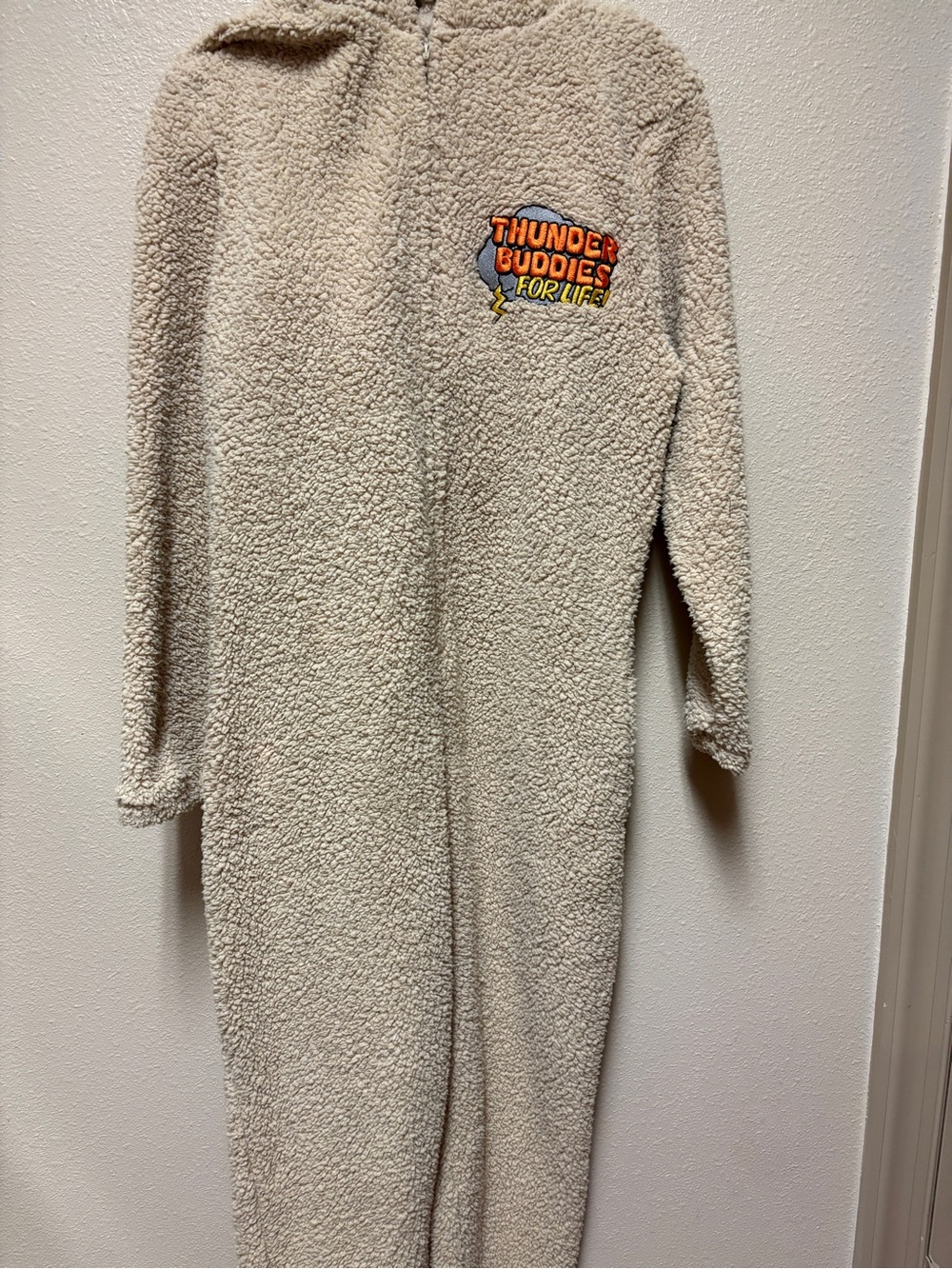 Thunder Buddies For Life One-Piece Fleece Jumpsuit